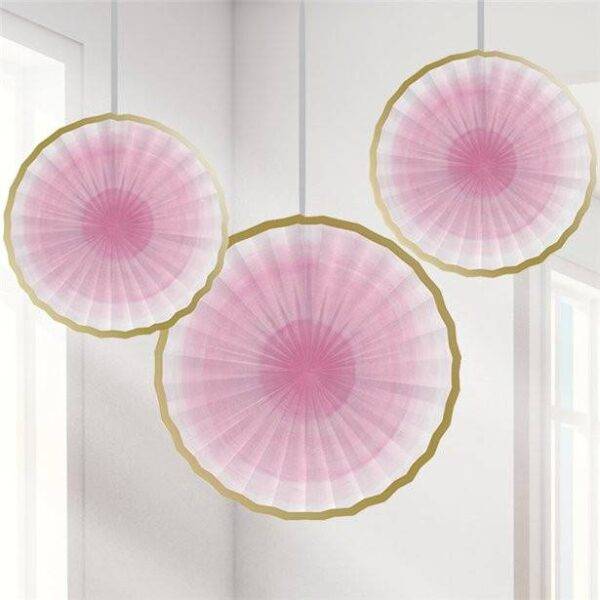 Decorações de Ventilador de Papel One Little Star - 31 cm