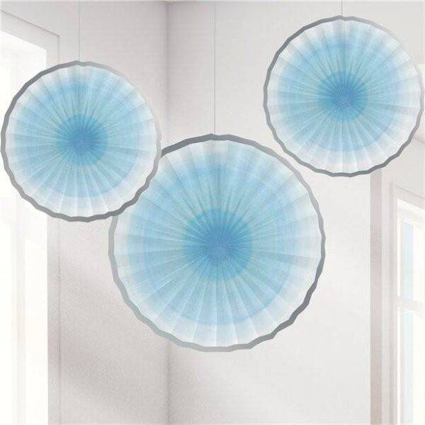 Decorações de Ventilador de Papel One Little Star - 31 cm