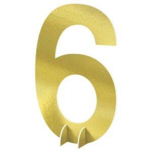 Número 6 grande - 61 cm