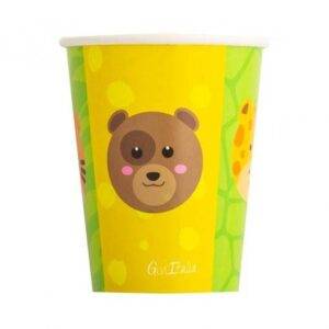 8 COPOS 250 ML ZOO PARTY