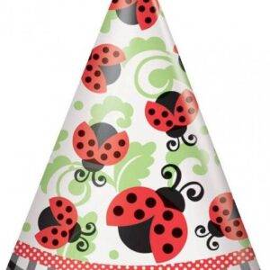 8 LADYBUG HATS