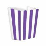 5 CAIXAS DE PIPOCAS RISCAS ROXO