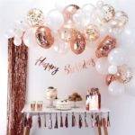 Arco de Balão Rosa - 70 Balões