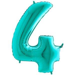 Balão Tiffany Blue Number 3 - folha de 40 "