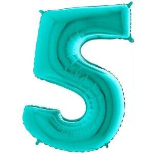 Balão Tiffany Blue Number 4 - folha de 40 "