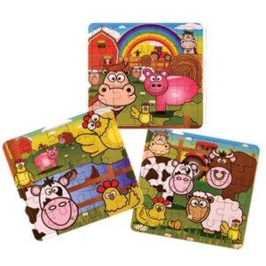 Mini Farm Puzzle Book