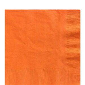 Guardanapos de papel de almoço laranja - 33cm 2ply