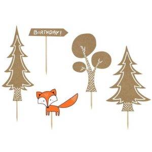 Animais da Floresta Toppers