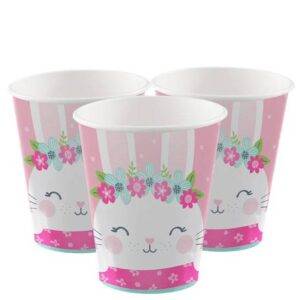 Copos para aniversário tema Coelhinho - 255 ml