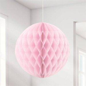 Decoração de bola de favo de mel verde menta - 20 cm
