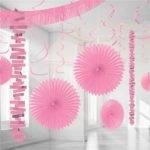 Decorações rosa Pom Pom