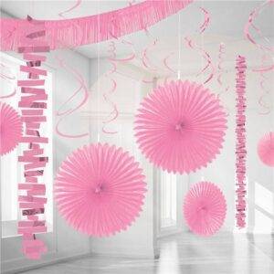 Decorações rosa Pom Pom