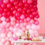Balão metálico de coelhinho de aniversário - 18 "de alumínio