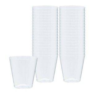 Mini Copos de Vinho em Plástico Transparente - 71 ml