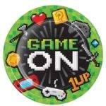 Game On Pratos de Festa - 22 cm