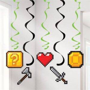 Gamer on decorações de suspensão do redemoinho