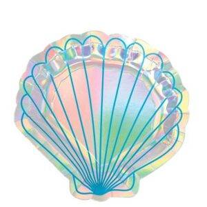 Prato em forma de iridescente - 18 cm
