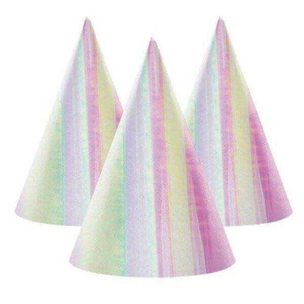 Balão de aniversário Pastel Ombre & Estrelas - folha de 18 "