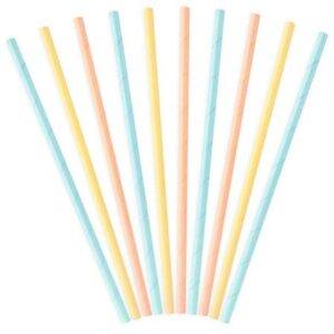 Palhainhas de papel de mistura pastel
