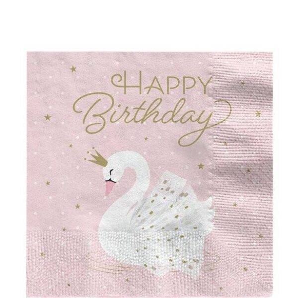 Guardanapos de Festa em Papel Cisne - 33 cm