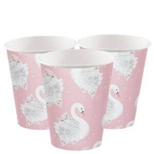 Copos para Festa em Papel de Cisne - 220 ml