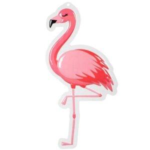 Decoração Flamingo em PVC - 50 cm x 30 cm