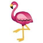 Balão Flamingo Airwalker - folha de 68"
