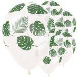 Balões de Folhas Tropicais - Látex 12 "