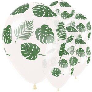 Balões de Folhas Tropicais - Látex 12 "