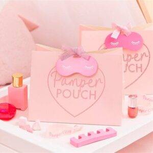 Pamper Party Pink Glitter Pamper