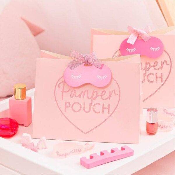 Pamper Party Pink Glitter Pamper