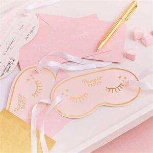 Pamper Party Eye Mask Shaped Party
