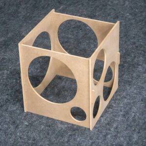 Cubo medidor para balões 7a25 cm