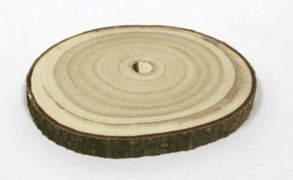 Base madeira redonda 16×1,5 cm