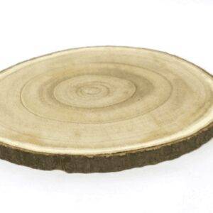 Base madeira redonda 25×1,5 cm