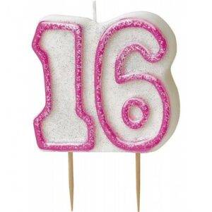 VELA ANIVERSÁRIO REBORDO Nº 16