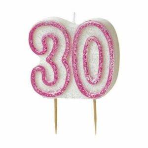 VELA ANIVERSÁRIO REBORDO Nº 30