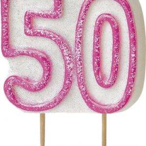 VELA ANIVERSÁRIO REBORDO Nº 50