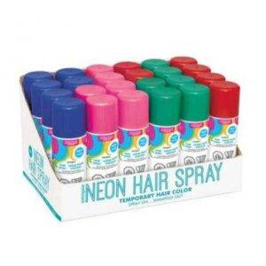 SPRAY PARA CABELO COR SORTIDA NEON