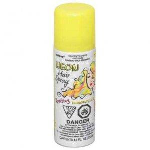 SPRAY PARA CABELO AMARELO NEON
