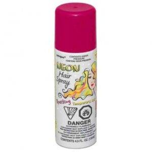 SPRAY PARA CABELO ROSA NEON