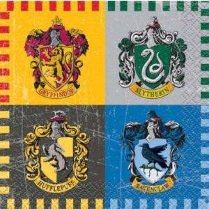 16 GUARDANAPOS 25 CM HARRY POTTER