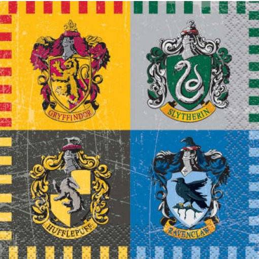 16 GUARDANAPOS 25 CM HARRY POTTER
