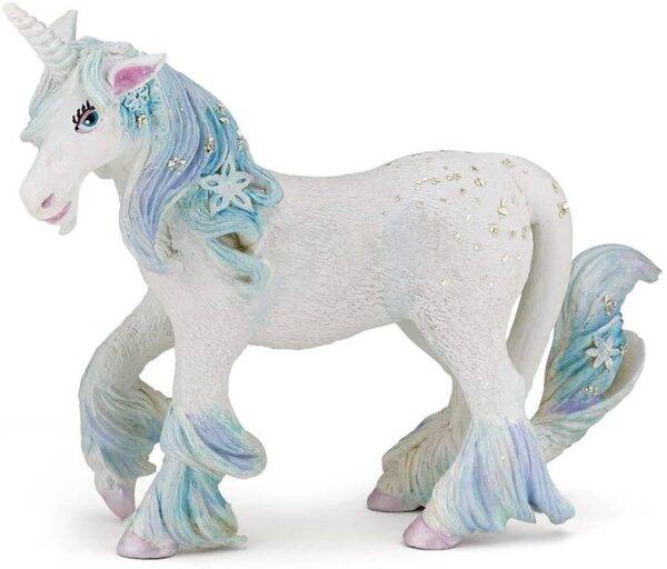 Figura Colecionável Unicórnio de Gelo
