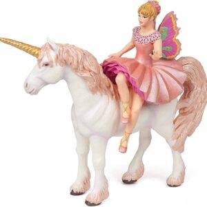 Figura Colecionável Bailarina c/ Unicórnio