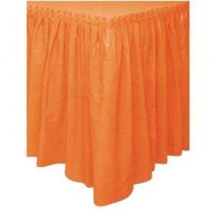 SAIA DE MESA LARANJA 74 CM X 4,27 M
