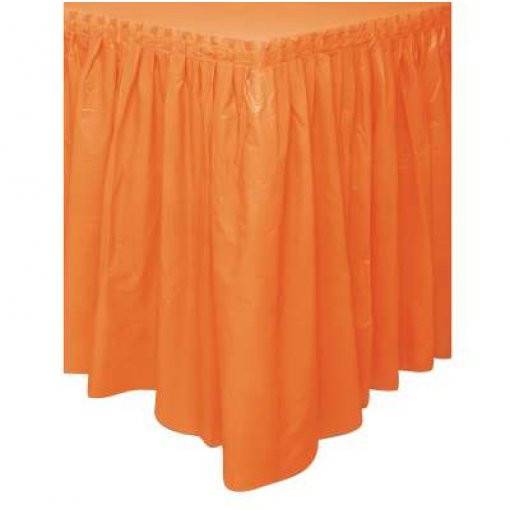 SAIA DE MESA LARANJA 74 CM X 4,27 M