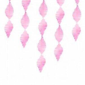 FRANJA DECORATIVA PAPEL 3 M ROSA CHOQUE