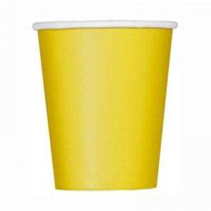 14 COPOS 267 ML AMARELO