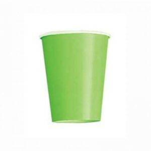 14 COPOS 267 ML VERDE LIMA
